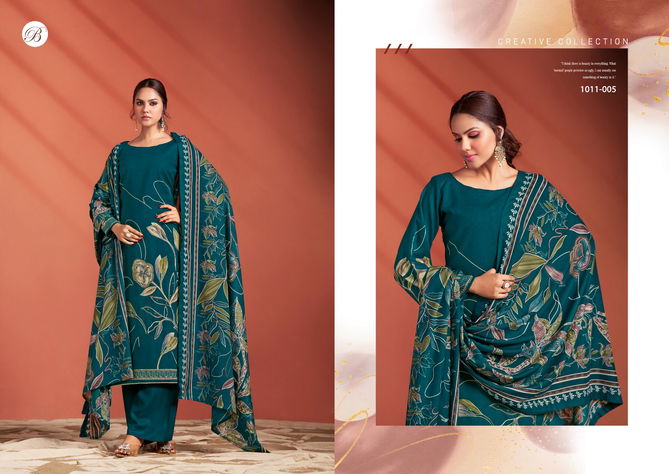 Samaira Vol 2 By Belliza Viscose Digital Printed Dress Material Suppliers In India